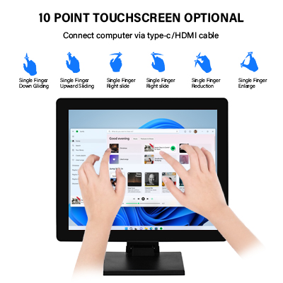 17 Inch Touch Screen Monitor